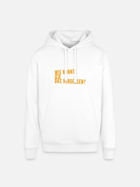 ich bin verwirrt - Stanley/Stella Unisex Hoodie SOUNDER - Weiß
