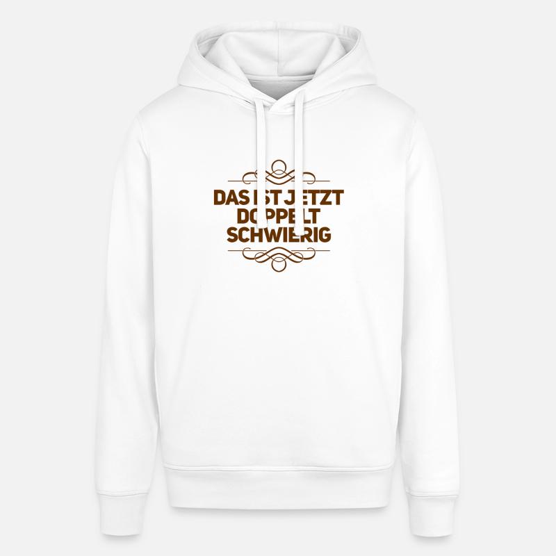 doublement difficile - Sweat à capuche SOUNDER Stanley/Stella Unisexe - blanc