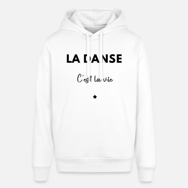 La danse c’est la vie - Sweat à capuche SOUNDER Stanley/Stella Unisexe - blanc