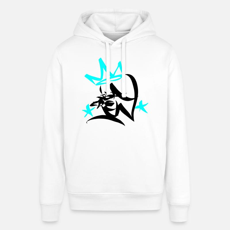 Graffiti Tag JGA Crew King 01 2C - Sweat à capuche SOUNDER Stanley/Stella Unisexe - blanc