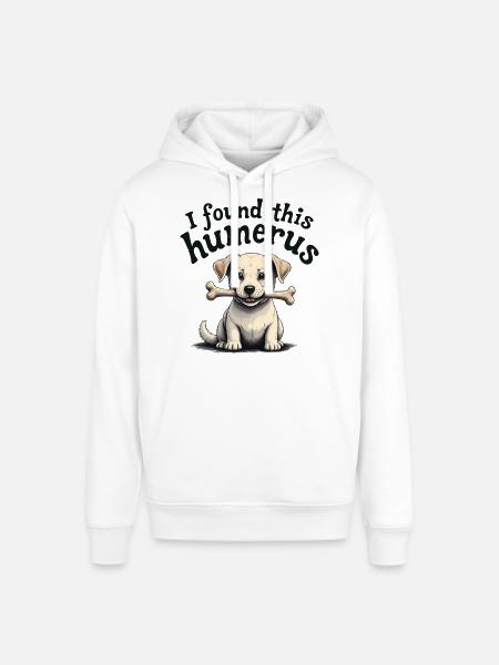 I found this humerus - Stanley/Stella SOUNDER Unisex Hoodie - white