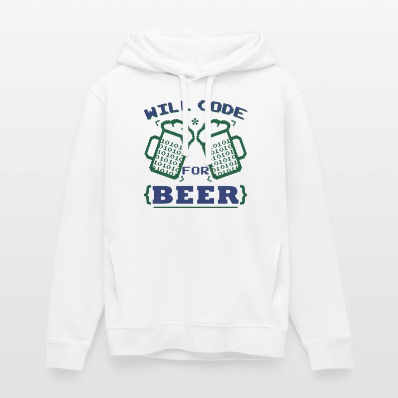 Funny Beer Coding Coder Stanley/Stella SOUNDER Unisex Hoodie