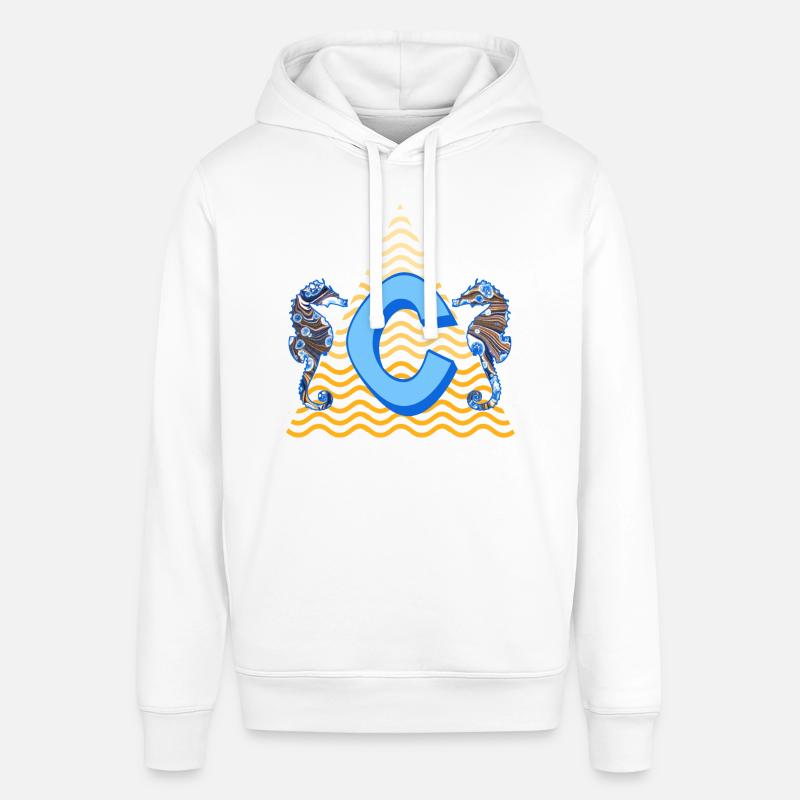 hippocampe e 262 c - Sweat à capuche SOUNDER Stanley/Stella Unisexe - blanc