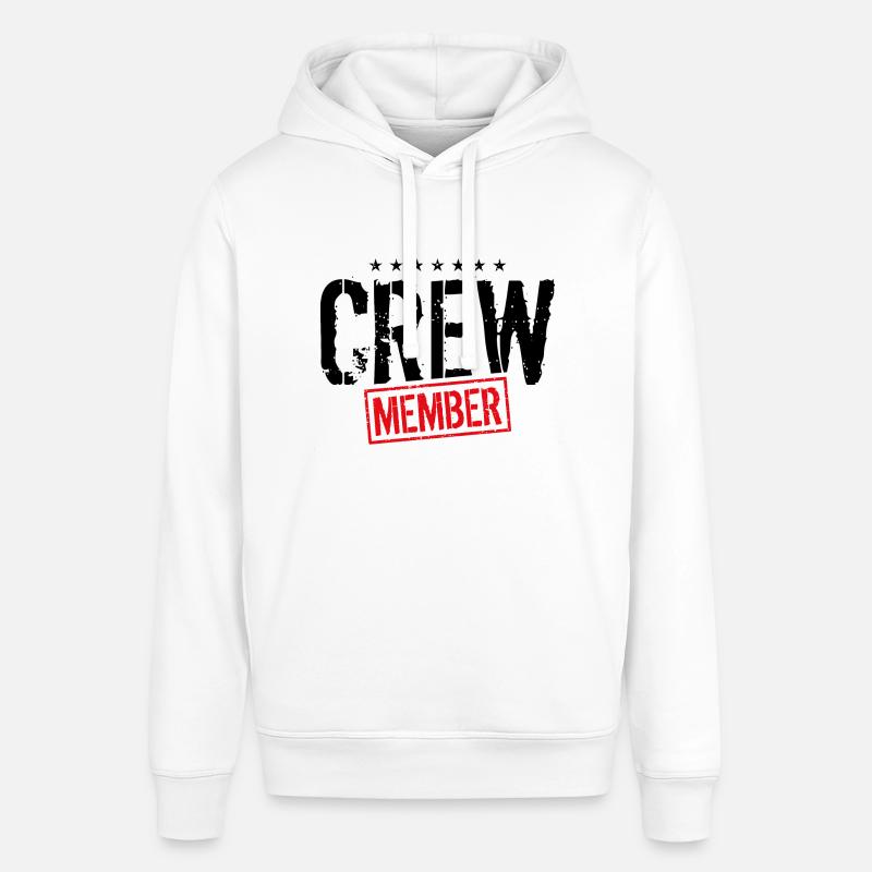 timbre de membre d'équipage - Sweat à capuche SOUNDER Stanley/Stella Unisexe - blanc
