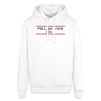 Rize Lazca Lazisch - Stanley/Stella Unisex Hoodie SOUNDER - Weiß - Vorne - Alina (178cm) & Michal (187cm)
