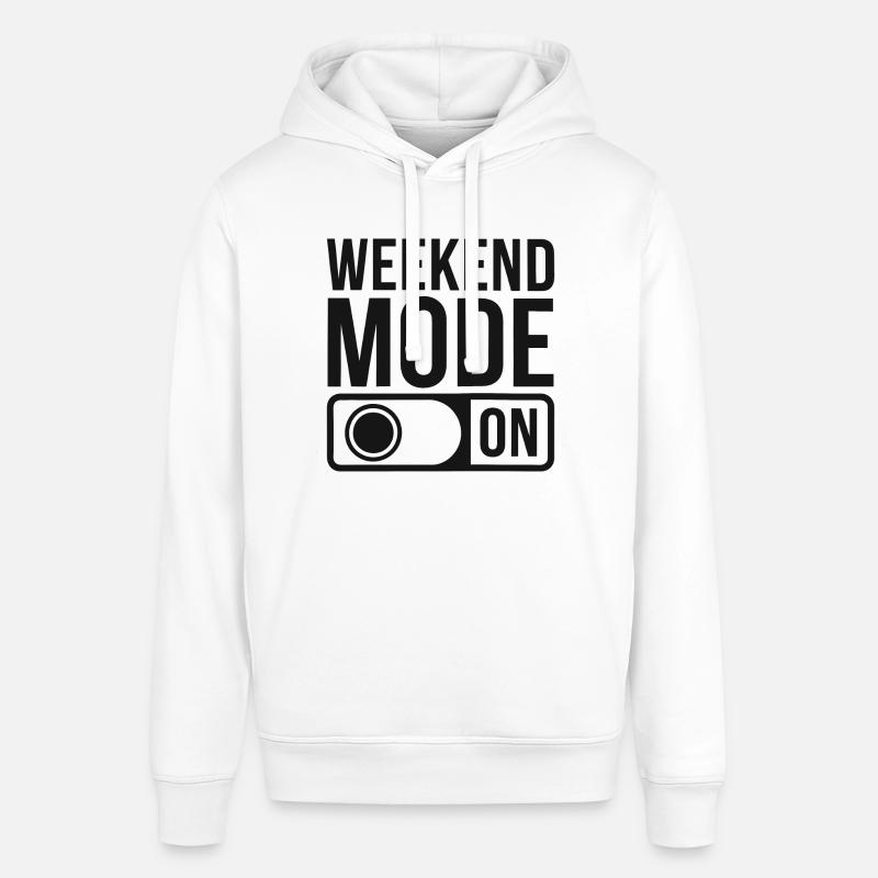 Mode week-end activé - Sweat à capuche SOUNDER Stanley/Stella Unisexe - blanc