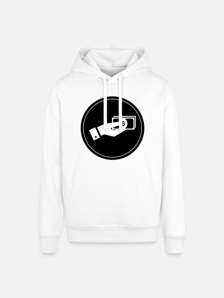 Geld Icon - Stanley/Stella Unisex Hoodie SOUNDER - Weiß