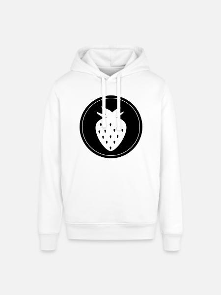 Fruit Strawberry - Stanley/Stella SOUNDER Unisex Hoodie - white