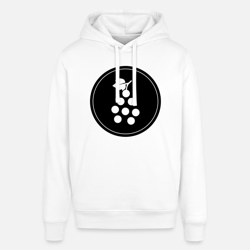 Symbole des raisins - Sweat à capuche SOUNDER Stanley/Stella Unisexe - blanc