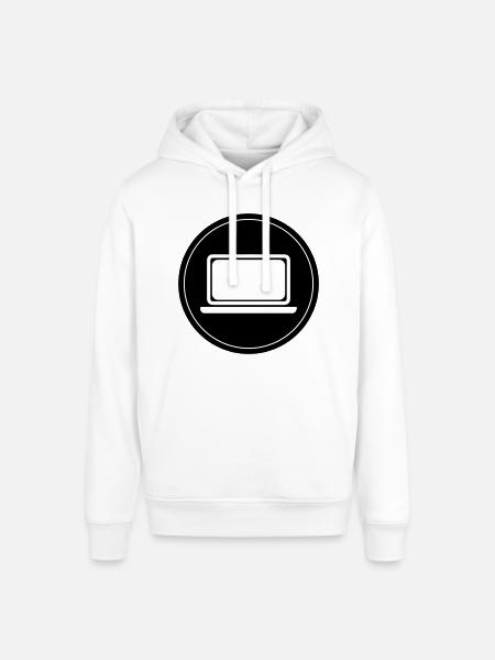 Laptop Pc Office - Stanley/Stella SOUNDER Unisex Hoodie - white