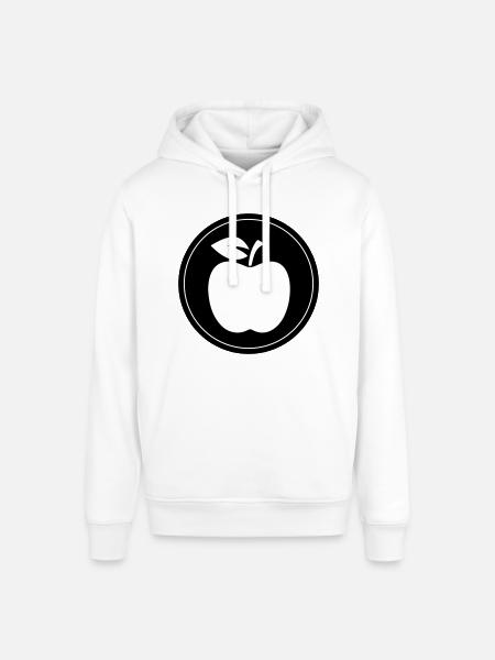 Apple Symbol - Stanley/Stella SOUNDER Unisex Hoodie - white