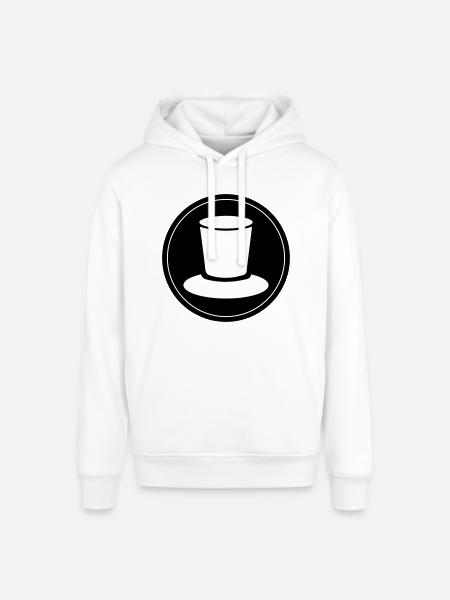 Cylinder Groom Circle - Stanley/Stella SOUNDER Unisex Hoodie - white