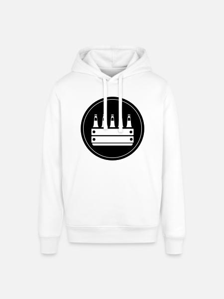 Bierkiste Kiste Bier - Stanley/Stella Unisex Hoodie SOUNDER - Weiß