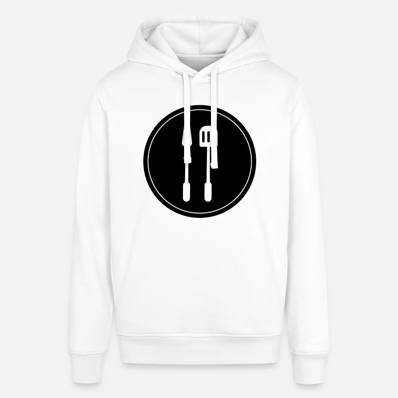 Grill pinces symbole de cricket - Sweat à capuche SOUNDER Stanley/Stella Unisexe - blanc