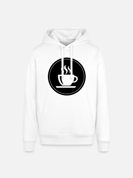 Kaffeetasse Kaffee - Stanley/Stella Unisex Hoodie SOUNDER - Weiß