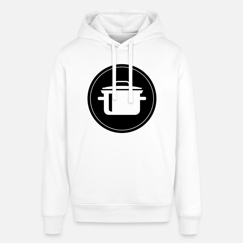 Cuisson d’une casserole - Sweat à capuche SOUNDER Stanley/Stella Unisexe - blanc