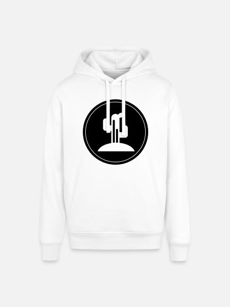 Cactus plant - Stanley/Stella SOUNDER Unisex Hoodie - white