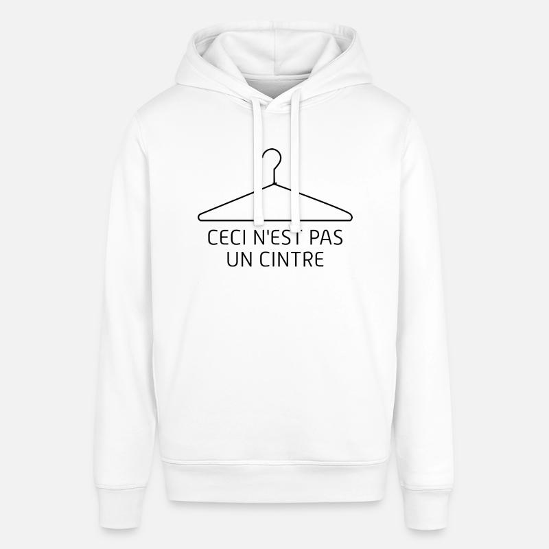 Ceci n'est pas un cintre - Sweat à capuche SOUNDER Stanley/Stella Unisexe - blanc