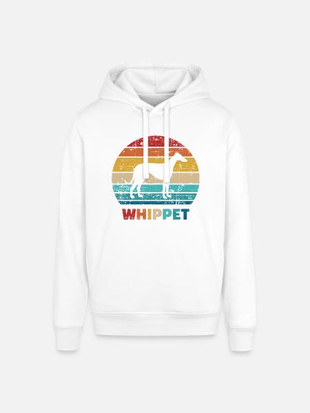 Whippet - Stanley/Stella SOUNDER Unisex Hoodie - white