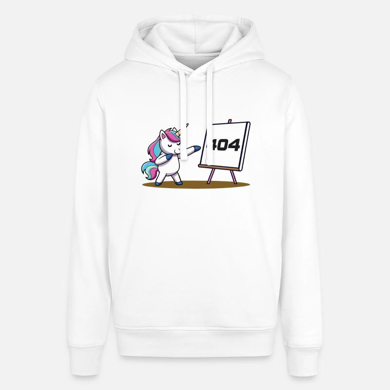 Fehler - Error 404 - Stanley/Stella Unisex Hoodie SOUNDER - Weiß