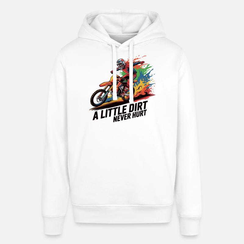 Motocross: Dreckige Leidenschaft - Stanley/Stella Unisex Hoodie SOUNDER - Weiß