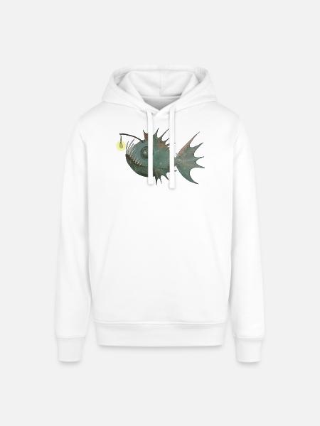 Anglerfisch - Stanley/Stella Unisex Hoodie SOUNDER - Weiß