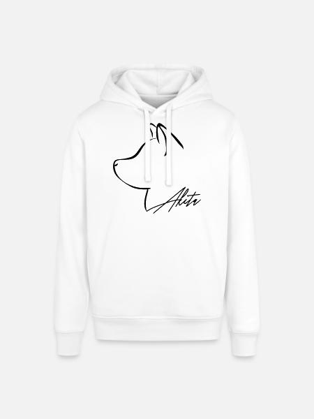 AKITA Profile E WILSIGNS - Stanley/Stella SOUNDER Unisex Hoodie - white