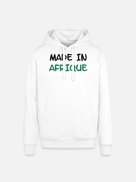 Made in AFRIQUE ! - Sweat à capuche SOUNDER Stanley/Stella Unisexe - blanc