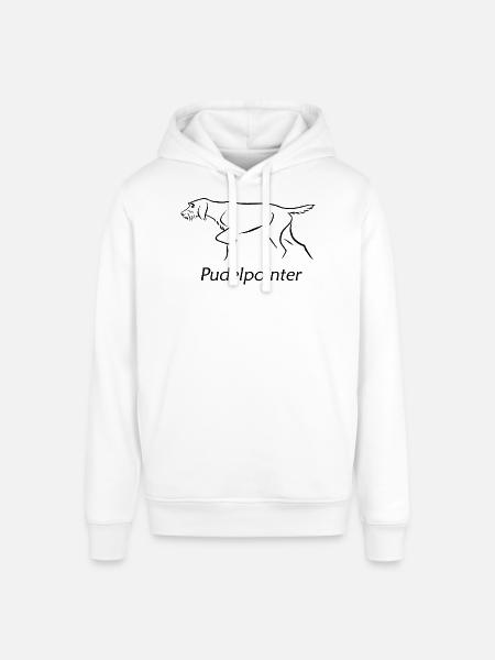 Pudelpointer - Stanley/Stella Unisex Hoodie SOUNDER - Weiß
