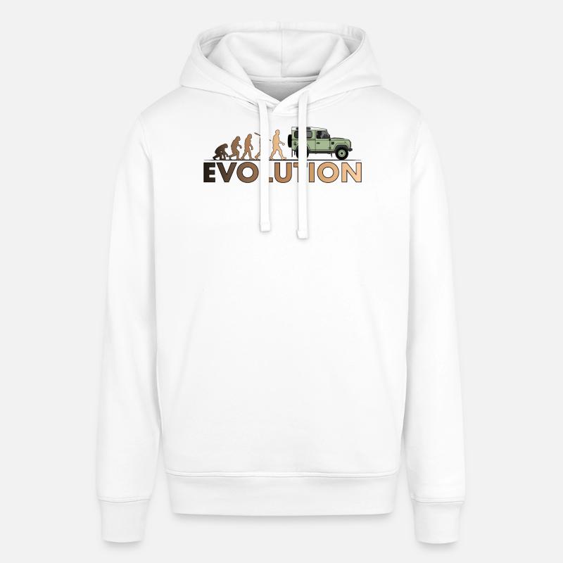 Defender 90 Evolution - Sweat à capuche SOUNDER Stanley/Stella Unisexe - blanc