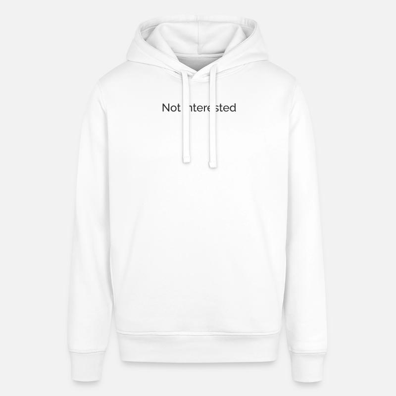 Pas intéressé - Sweat à capuche SOUNDER Stanley/Stella Unisexe - blanc