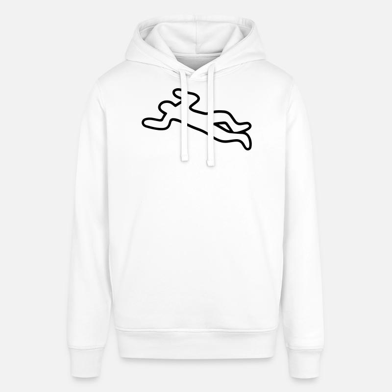 Corps - Sweat à capuche SOUNDER Stanley/Stella Unisexe - blanc