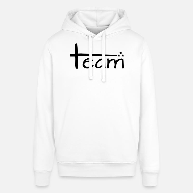Team Style avec étoiles - Sweat à capuche SOUNDER Stanley/Stella Unisexe - blanc