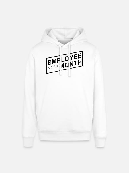 Employé du mois - Sweat à capuche SOUNDER Stanley/Stella Unisexe - blanc