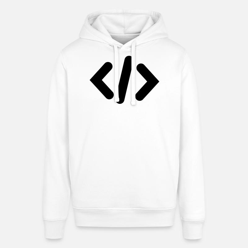 Programmer Code - Stanley/Stella SOUNDER Unisex Hoodie - white