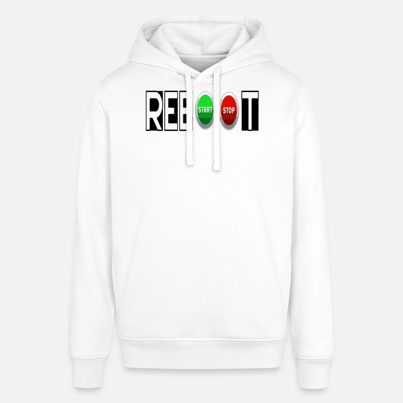 REBOOT - Sweat à capuche SOUNDER Stanley/Stella Unisexe - blanc