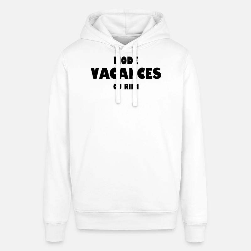 Mode vacances ou rien - Sweat à capuche SOUNDER Stanley/Stella Unisexe - blanc