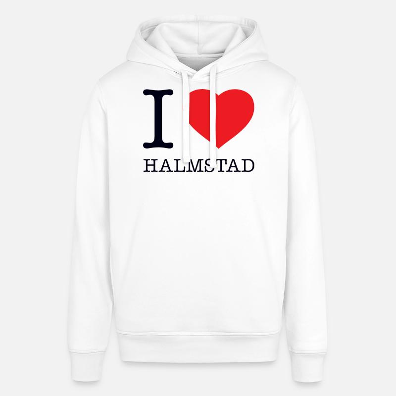 J’ADORE HALMSTAD - Sweat à capuche SOUNDER Stanley/Stella Unisexe - blanc
