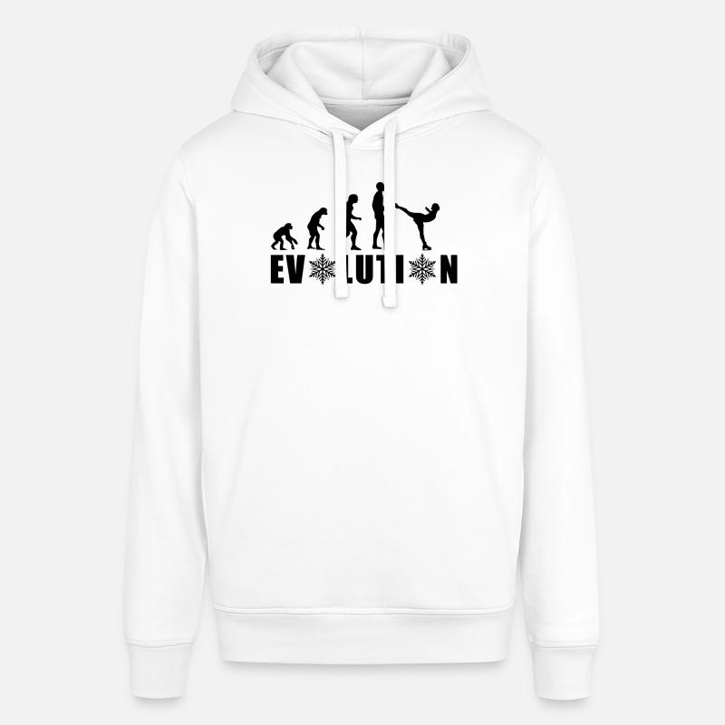 EVOLUTION EISKUNSTLAUF WINTER SCHNEE - Stanley/Stella Unisex Hoodie SOUNDER - Weiß