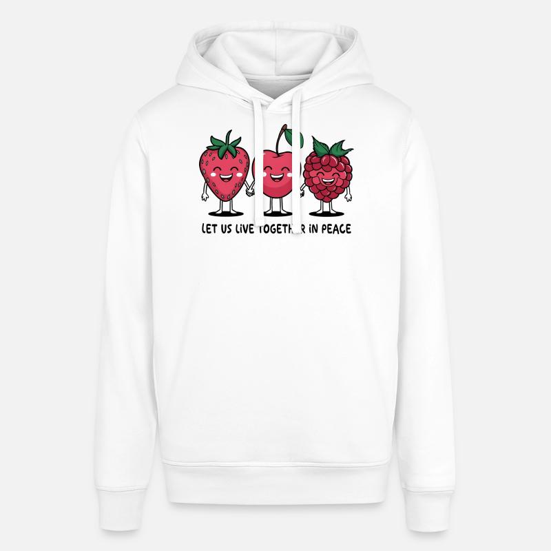 Baies de la paix - Sweat à capuche SOUNDER Stanley/Stella Unisexe - blanc