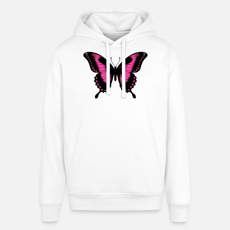 Papillon - Sweat à capuche SOUNDER Stanley/Stella Unisexe - blanc
