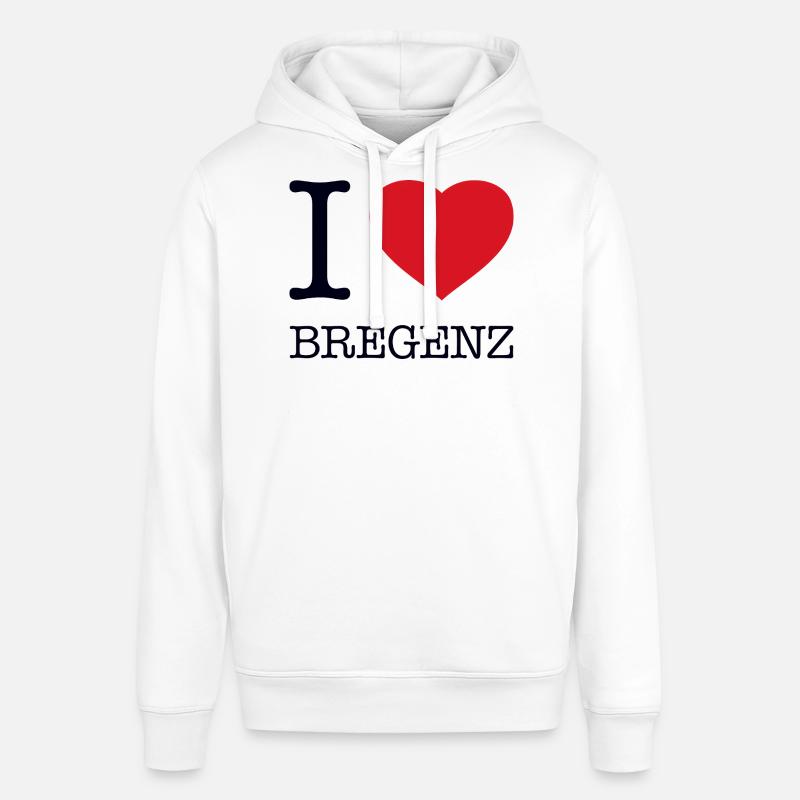 J’ADORE BREGENZ - Sweat à capuche SOUNDER Stanley/Stella Unisexe - blanc