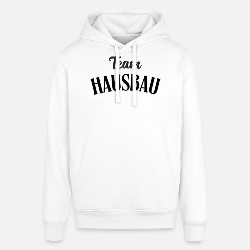 Construction de maisons d’équipe - Sweat à capuche SOUNDER Stanley/Stella Unisexe - blanc