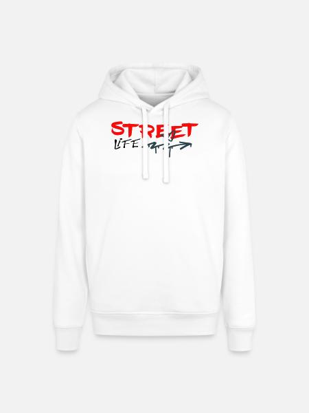 Street life Graffiti - Stanley/Stella SOUNDER Unisex Hoodie - white