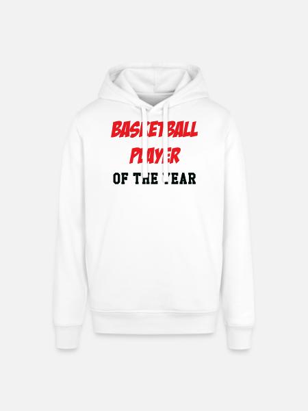 Basketball Player of the Year - Stanley/Stella SOUNDER Unisex Hoodie - white