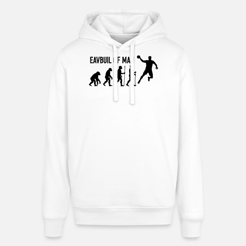 Évolution du Man Leap - Sweat à capuche SOUNDER Stanley/Stella Unisexe - blanc