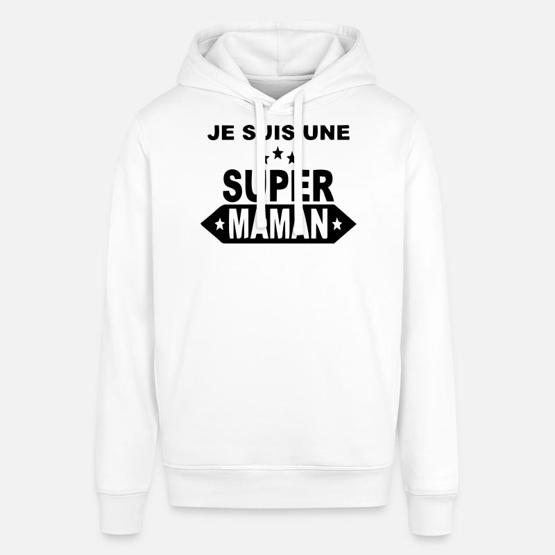 Ich bin eine großartige Mutter - Stanley/Stella Unisex Hoodie SOUNDER - Weiß