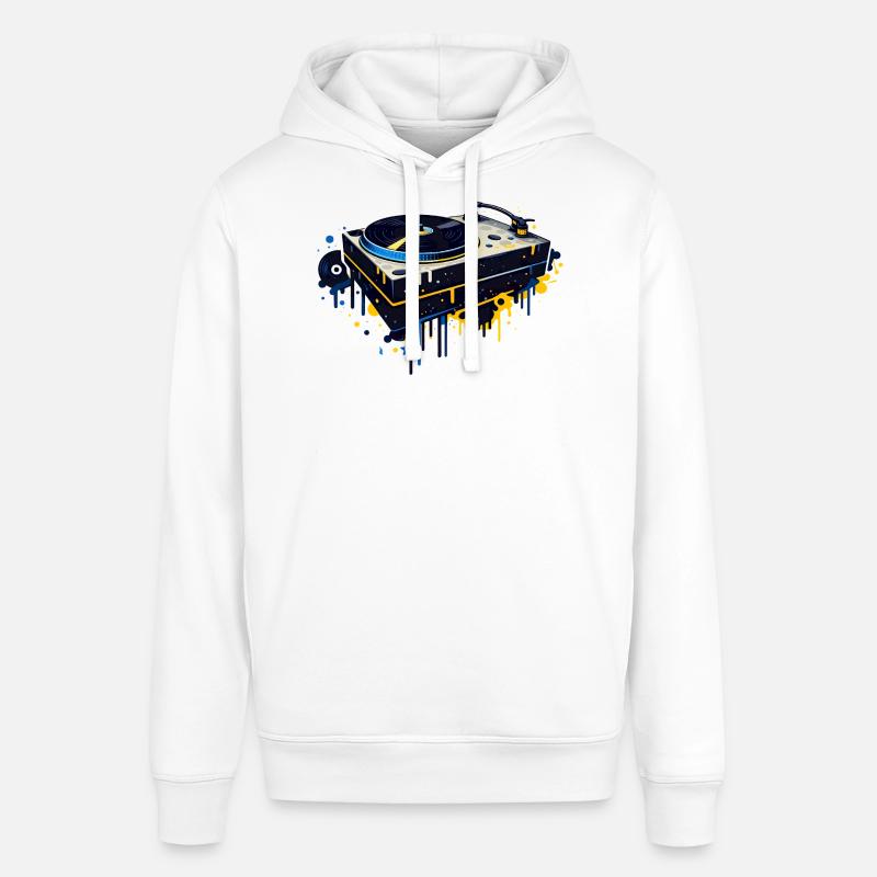 Conception de platines graffiti - Sweat à capuche SOUNDER Stanley/Stella Unisexe - blanc