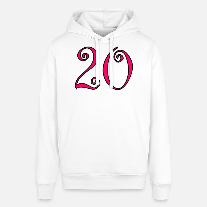 Couleur2-460_text234-2-50-5-4-8-6-8-7-3-0-6-3-3 - Sweat à capuche SOUNDER Stanley/Stella Unisexe - blanc