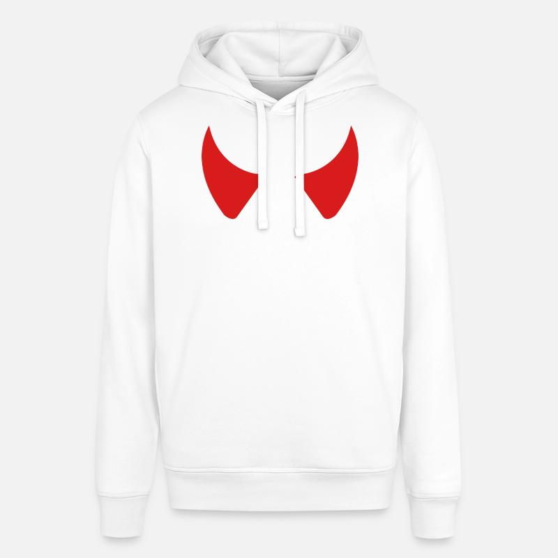 Cornes du Diable - Sweat à capuche SOUNDER Stanley/Stella Unisexe - blanc